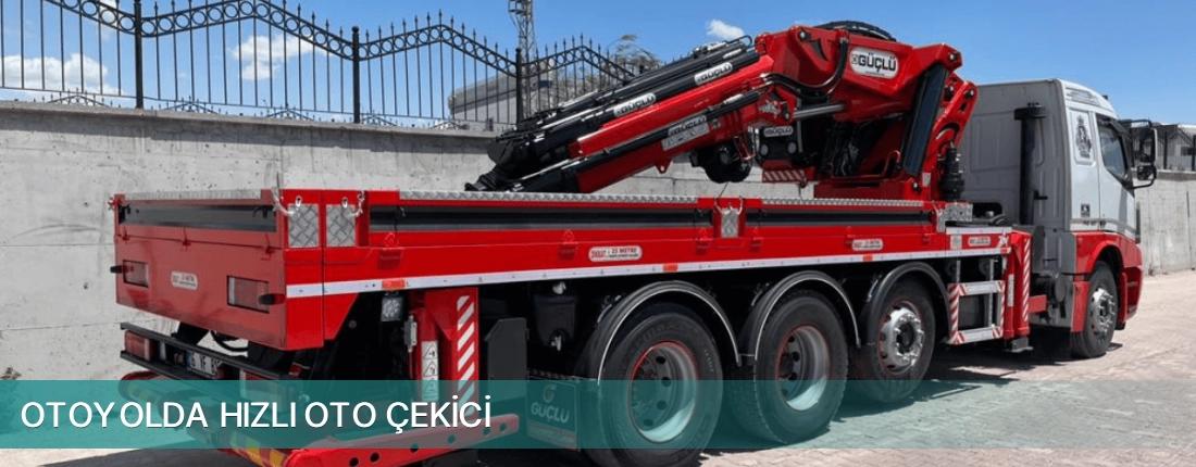 Bornova İlçemi Otoyolda Hızlı Oto Çekici